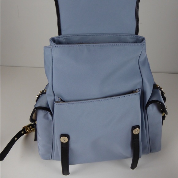 Michael Kors Sm Leila Backpack Nylon & Leather NWT - Picture 6 of 8